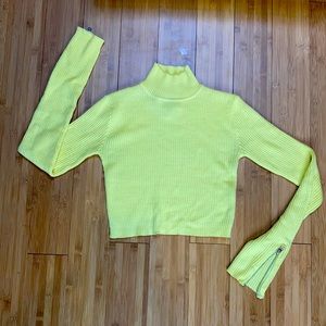 UNIF Turtleneck Crop Top